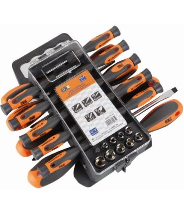 JUEGO COMBINADO 44 PIEZAS DESTORNILLADOR