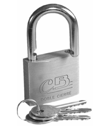 CANDADO CB SILVER CORTO