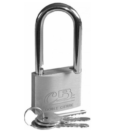 CANDADO CB SILVER LARGO