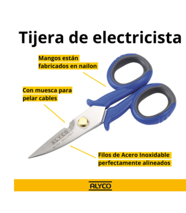 TIJERA MULTI-USO ELECTRICISTA.