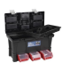 CAJA DE HERRAMIENTAS MODULAR DE PLÁSTICO