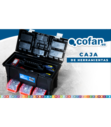CAJA DE HERRAMIENTAS MODULAR DE PLÁSTICO