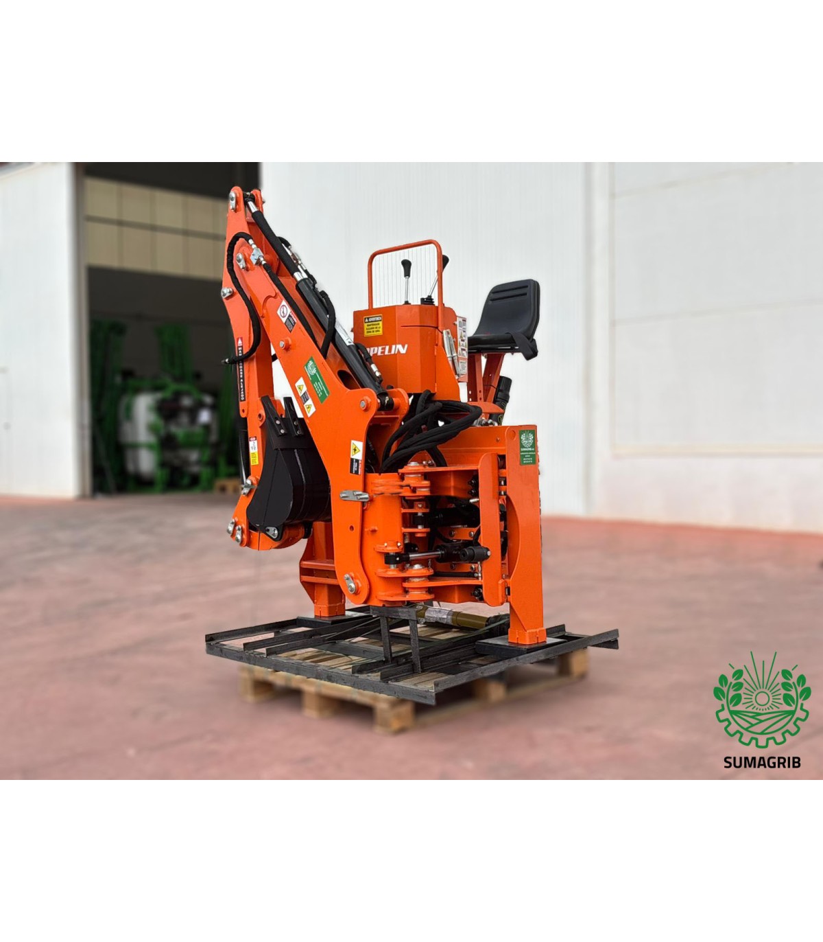 Retroexcavadora Zeppelin Profesional