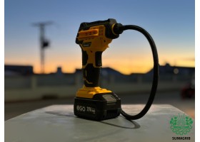 Compresor de aire VITO, Con batería de 4 amperios y cargador