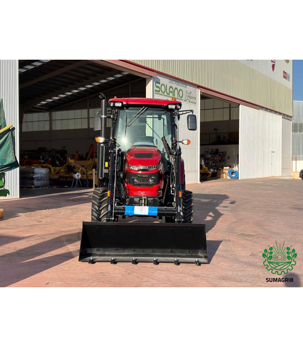 HANWO 75CV CON CABINA Y PALA