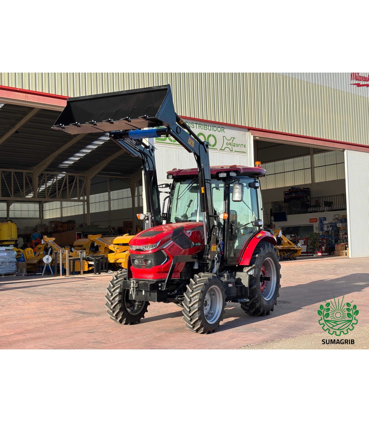 HANWO 75CV CON CABINA Y PALA