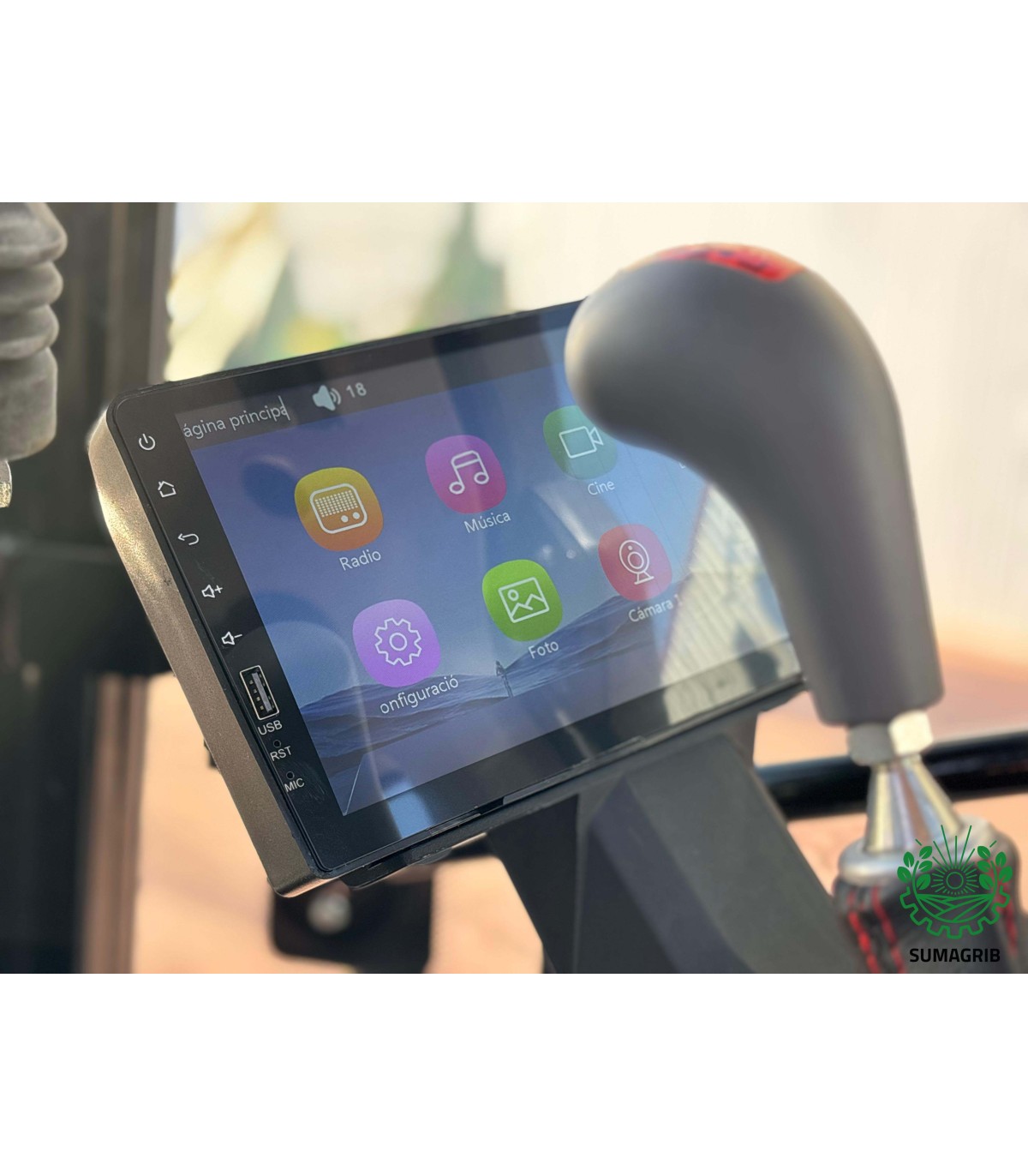 HANWO 75CV CON CABINA Y PALA