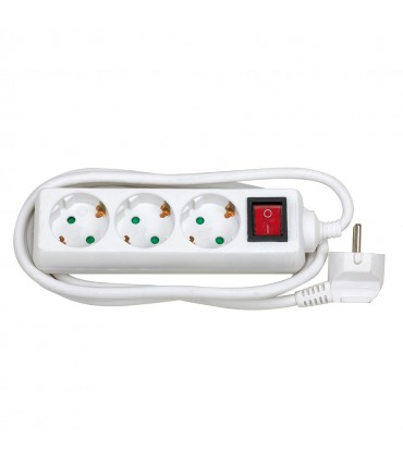 BASE MULTIPLE DE 3 ENCHUFES