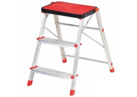 TABURETE ESCALERA 3 PELDAÑOS ALUMINIO